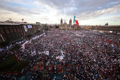 Andrés Manuel López Obrador AMLOFEST en el Zócalo