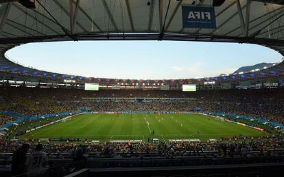 Vista general del estadio Maracan&aacute;.