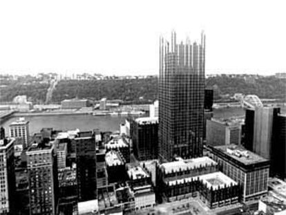 La ciudad de Pittsburg creció en la confluencia de los ríos Allegheny, Monongahela y Ohio, al oeste del Estado de Pensilvania.