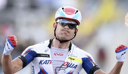Kristoff, ganador del Tour de Flandes.
