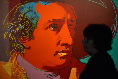 Johann Wolfgang von Goethe per Andy Warhol