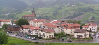 Vista de Aduna (Guipúzcoa)