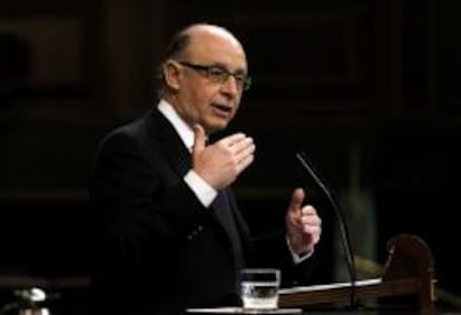 El ministro de Hacienda, Crist&oacute;bal Montoro.