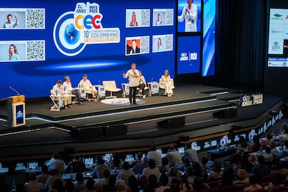 Ddécimo Congreso de la ANDI, en Cartagena (Colombia), el 15 de agosto de 2025.