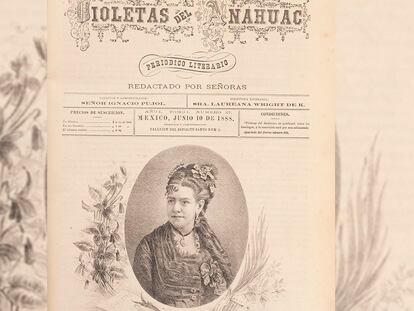 'Violetas del Anáhuac' fue un periódico mexicano feminista que comenzó a circular en 1887.