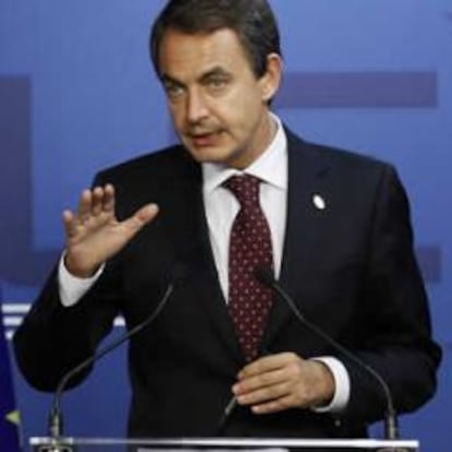 El presidente del Gobierno, José Luis Rodríguez Zapatero