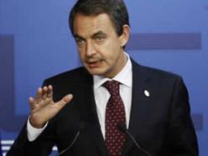 El presidente del Gobierno, José Luis Rodríguez Zapatero