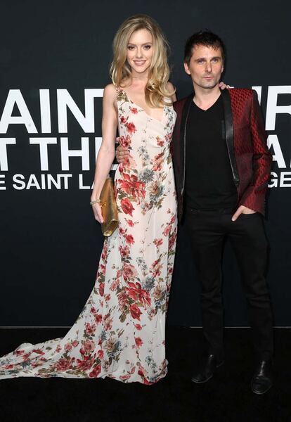 Elle Evans y Matt Bellamy, de Muse