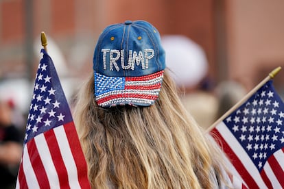 Apoiadora de Trump no Arizona.