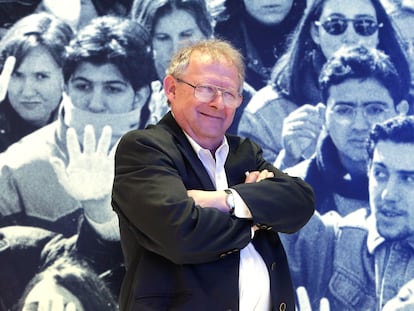 El periodista Adam Michnik en el acto de entrega de los Premios Ortega y Gasset 2016.