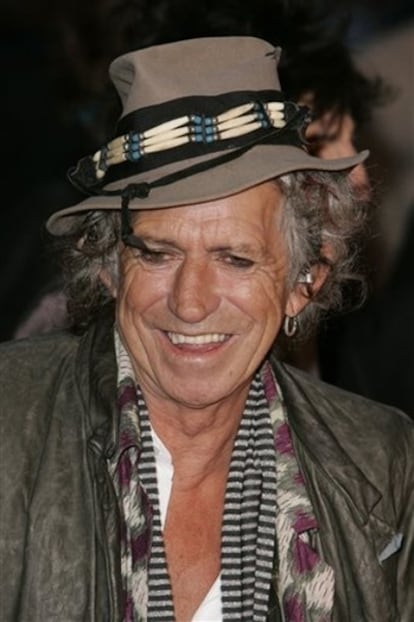 Keith Richards en una imagen de abril de 2008