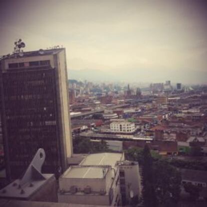 Medell&iacute;n, visto desde el despacho del gobernador del departamento, del que es capital.