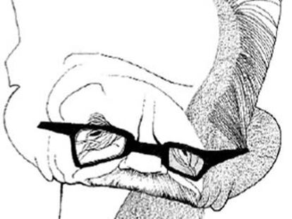 Caricatura de Elías Canetti