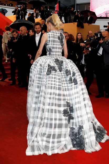 Otro plano del imponente Dior de Diane Kruger.