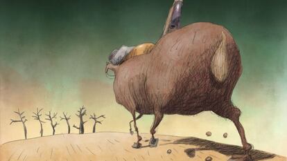 Una imagen de 'Slide', la nueva película de Bill Plympton.