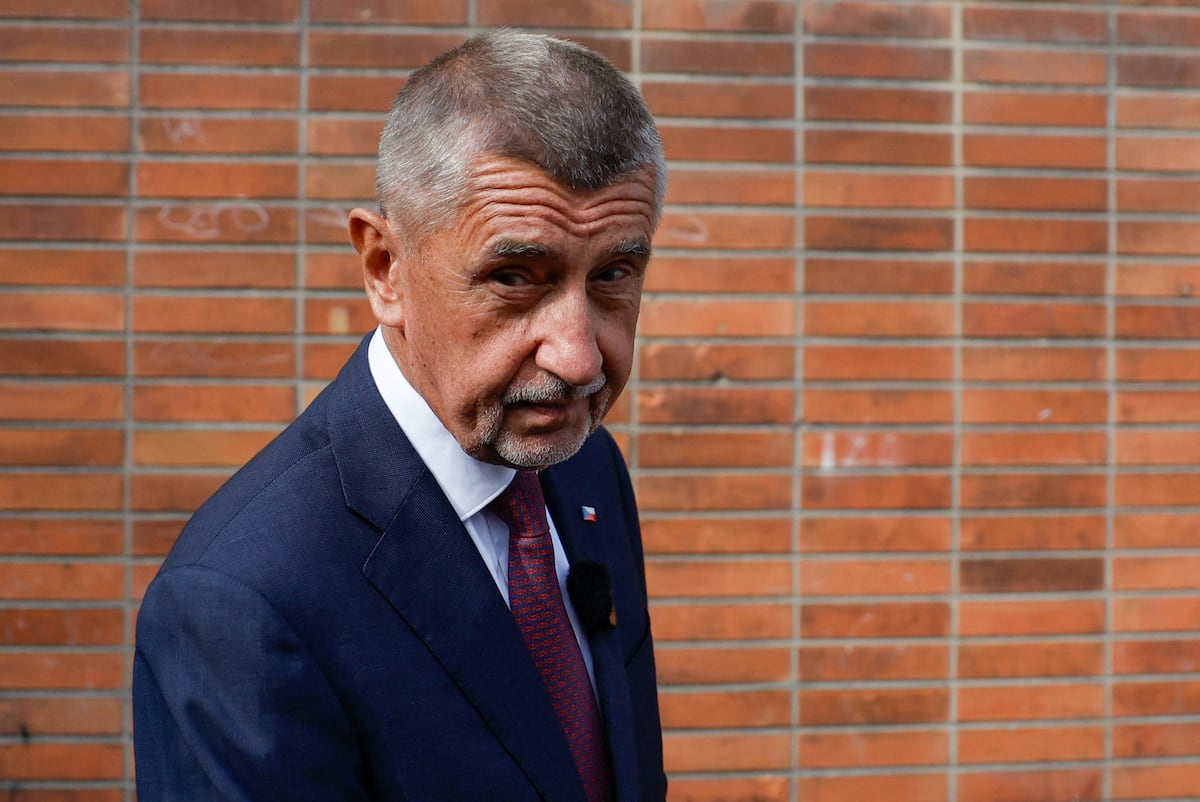 Andrej Babis, el ‘Trump checo’, parte como favorito en las legislativas de Chequia