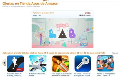 Tienda de aplicaciones de Amazon.