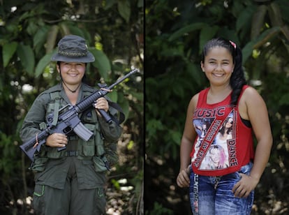 Yuri Renteria, de 18 anos, passou quatro nas FARC e gostaria de estudar uma engenharia depois do acordo de paz com o governo da Colômbia.