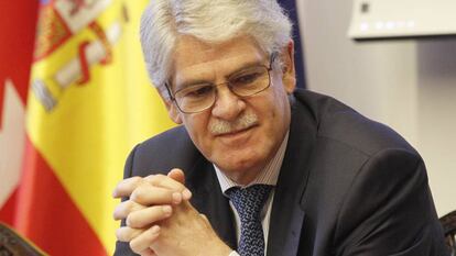 El ministro de Asuntos Exteriores, Alfonso Dastis.