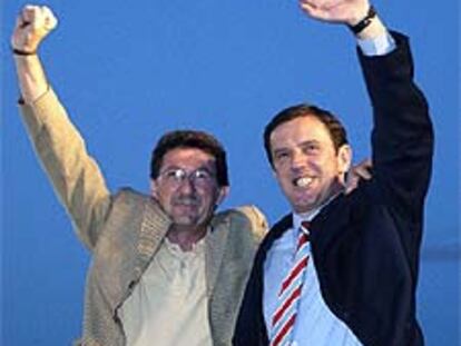 Blas Bernal y Joan Ignasi Pla en Alicante.