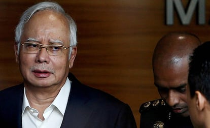 El ex primer ministro de Malasia Najib Razak, el pasado mayo en Putrajaya.