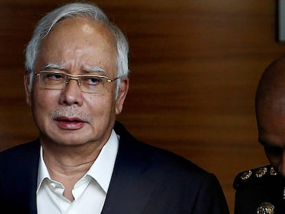 El ex primer ministro de Malasia Najib Razak, el pasado mayo en Putrajaya.