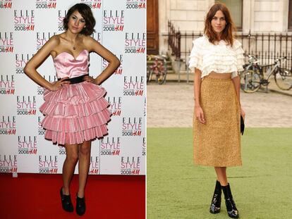 Todos tenemos un pasado: la evolución de estilo de Alexa Chung