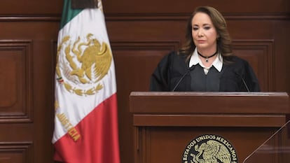 La ministra Yasmín Esquivel Mossa