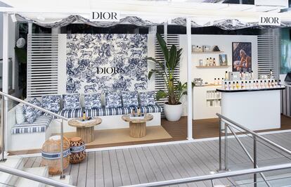 La tienda efímera de las fragancias de Dior en el hotel Puente Romano.