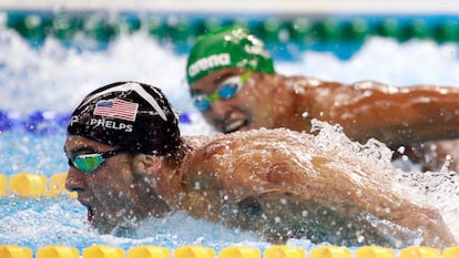 Michael Phelps, en Río 2016.