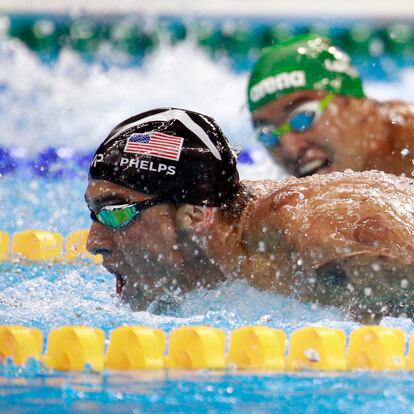 Michael Phelps, en Río 2016.