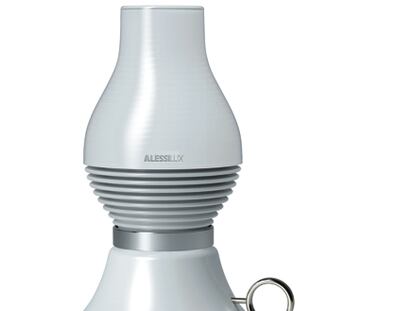 La bombilla es la lámpara