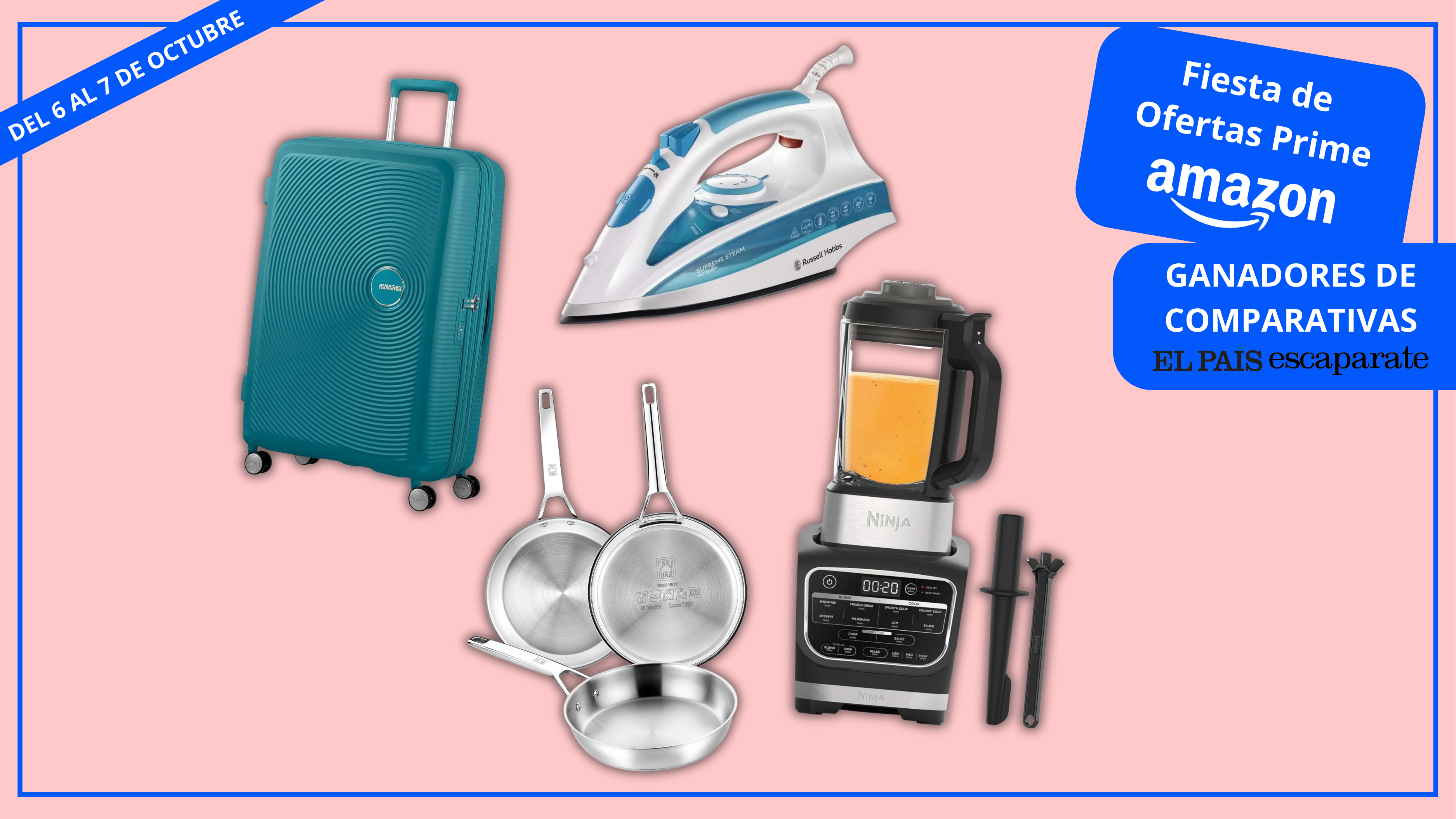 Fiesta de Ofertas Prime de Amazon 2026: los 10 ganadores de nuestras comparativas que ahora tienen descuento