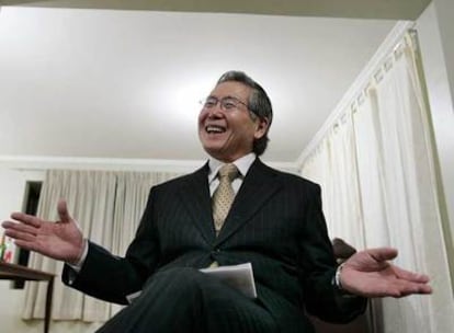 Alberto Fujimori, el miércoles en su casa en Santiago de Chile.