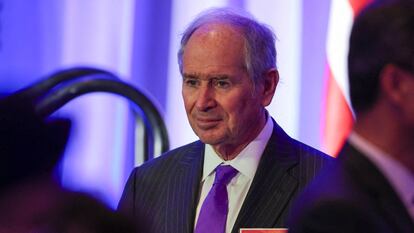 El CEO de Blackstone, Steve Schwarzman.