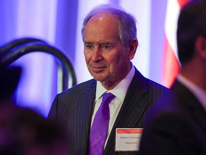 El consejero delegado y cofundador del Grupo Blackstone, Steve Schwarzman, en un acto paralelo a la cumbre del Foro de Cooperación Económica Asia-Pacífico (APEC) en San Francisco, California, en noviembre de 2023.