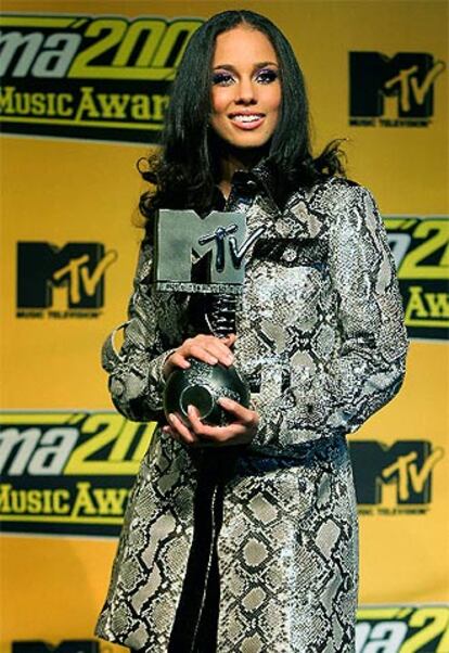 Alicia Keys ha obtenido el premio a la mejor intrprete de Rhythm and Blues.