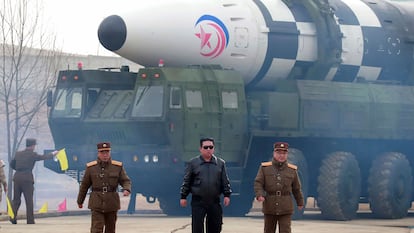 North Korean intercontinental ballistic missile