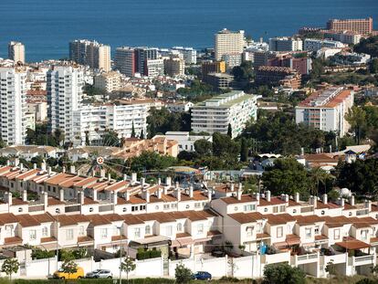 Viviendas en la costa de Benalmádena (Málaga).