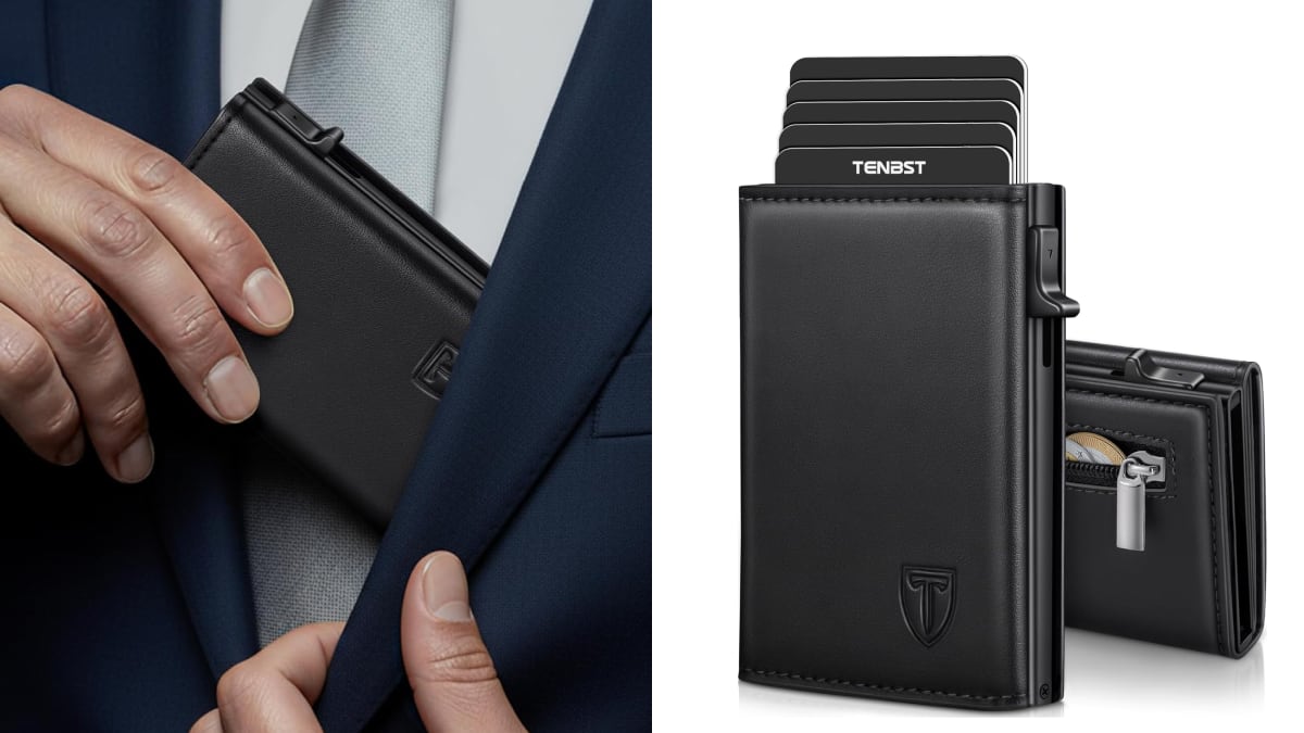 Cartera para hombre, de diseño minimalista, con más de 4.400 valoraciones.