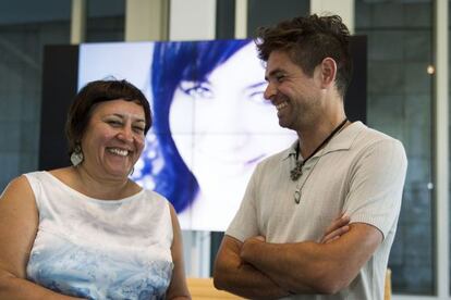 Ux&iacute;a y Davide Salvado, esta ma&ntilde;ana en la presentaci&oacute;n del Womex.