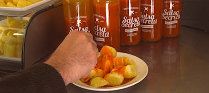 Bravas con salsa secreta y canónica