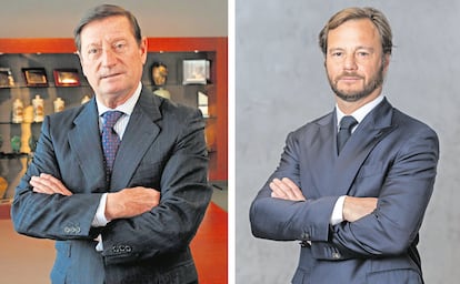 Jorge Gallardo, vicepresidente de Grupo Corporativo Landon, y Carlos Gallardo, presidente y consejero delegado de Almirall.