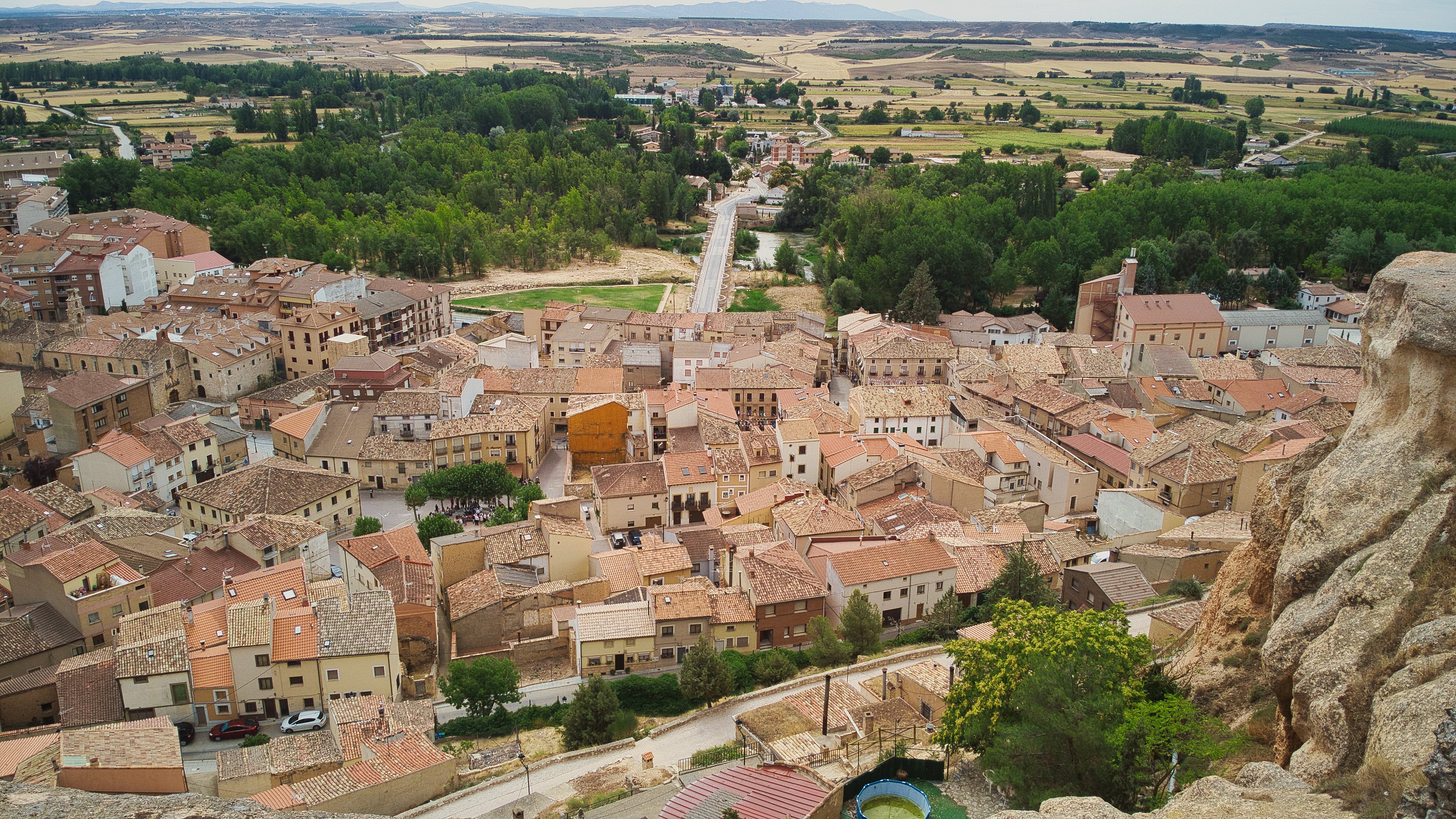 Operación construir un puente sobre el Duero contra el aislamiento en San Esteban de Gormaz