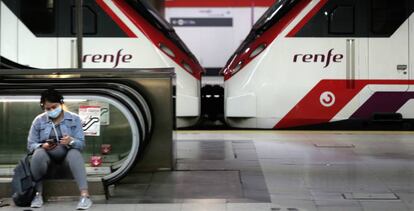 Estación de Renfe de Nuevos Ministerios. 