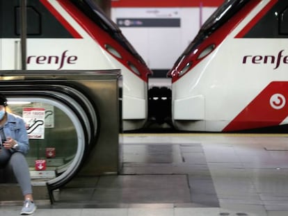 Estación de Renfe de Nuevos Ministerios. 