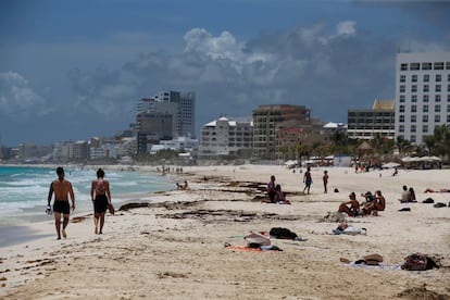 playa en cancun, quintana roo