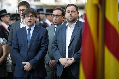 Puigdemont i Junqueras.