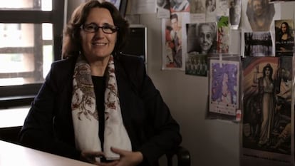 La profesora Carmen Agulló, en uno de los fotogramas del documental 'Las maestras de la República'.