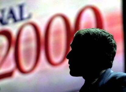 George W. Bush, en el año 2000, durante la Convención Nacional del Partido Republicano en Tejas.